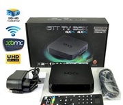 ТВ приставка интернет MXQ OTT TV Box четырехъядерная. Android 4.4.